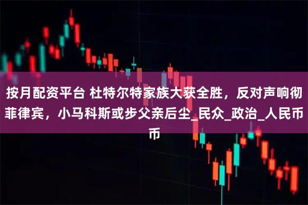 按月配资平台 杜特尔特家族大获全胜，反对声响彻菲律宾，小马科斯或步父亲后尘_民众_政治_人民币